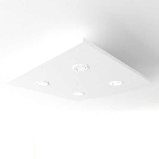 Plafonnier Led carré 60cm design minimaliste