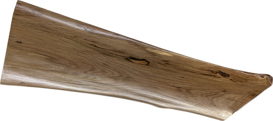 Plafonnier chêne naturel gomme laque lumière indirecte