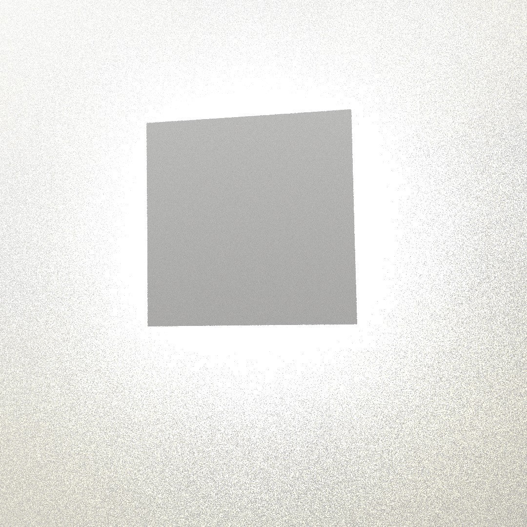 Quadratische Wandleuchte 30 cm
