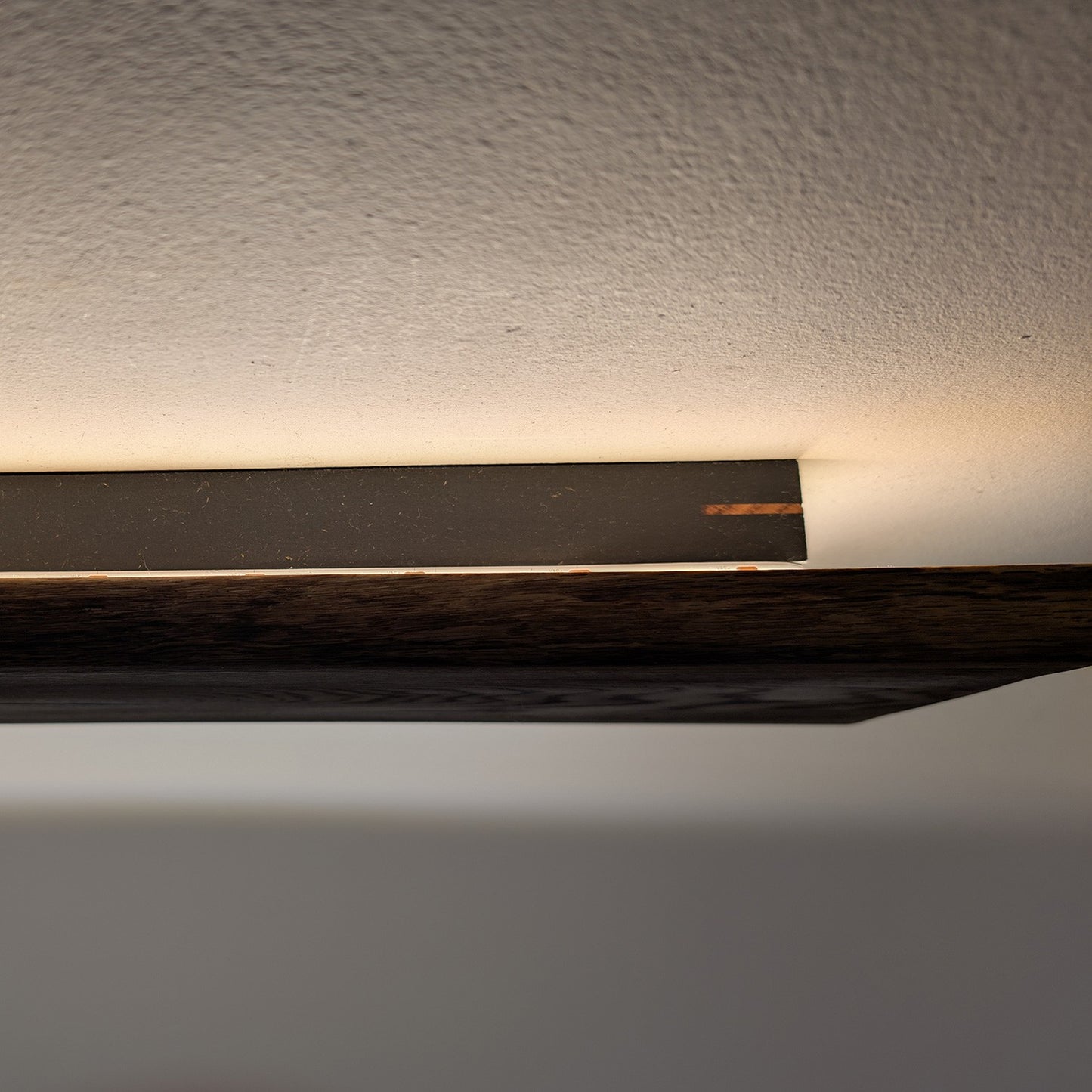 Deckenleuchte Eiche massiv indirekte Beleuchtung 80 cm