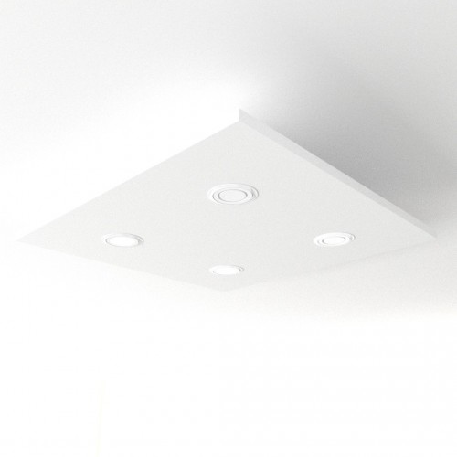 Plafonnier Led carré 60cm design minimaliste