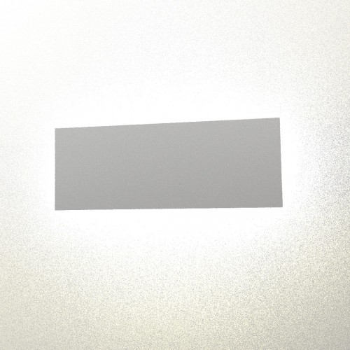 Applique lumière indirecte rectangulaire 80 cm
