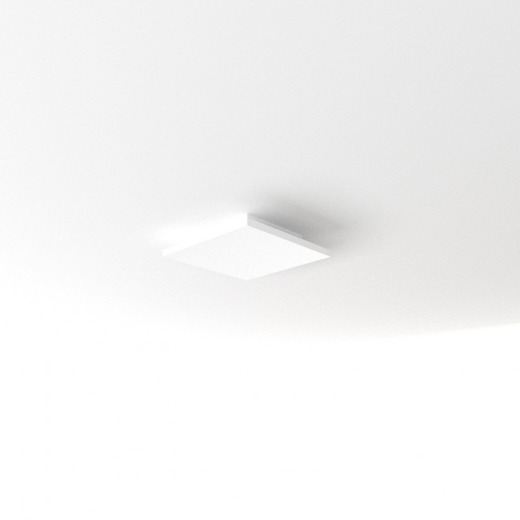 Plafonnier lumière indirecte carré 30 cm