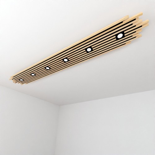 Plafonnier Lamina à spots