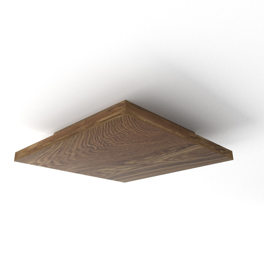 Plafonnier Geissweg carré lumière indirecte 30 cm