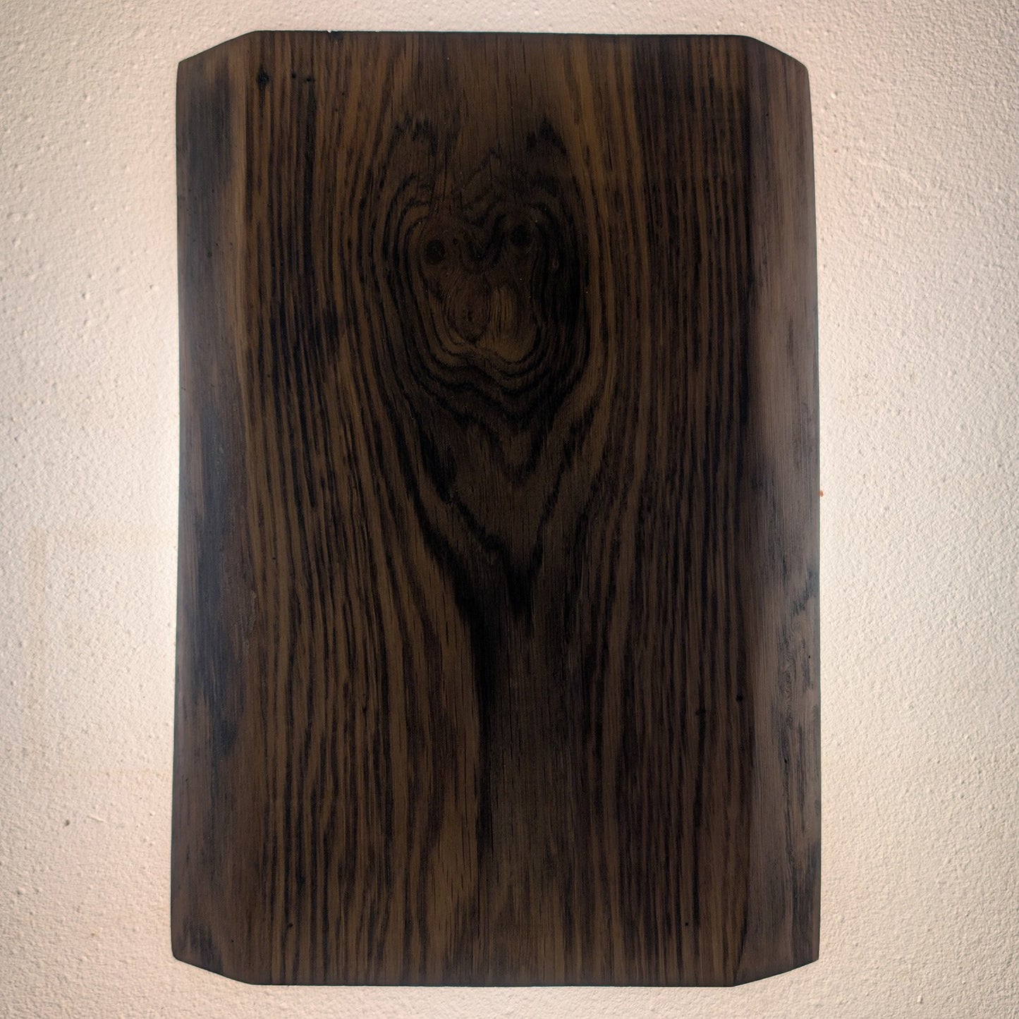 Applique murale bois massif lumière indirecte 30 cm