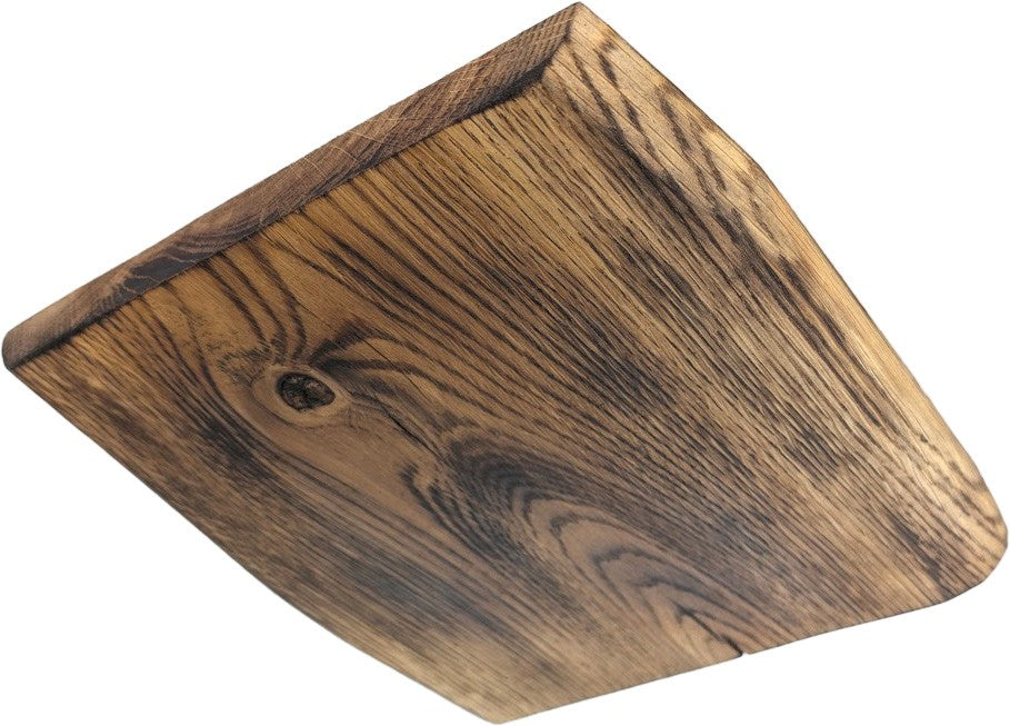 Petit plafonnier bois naturel éclairage indirect