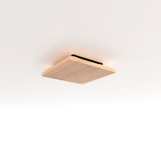 Plafonnier Geissweg carré lumière indirecte 30 cm