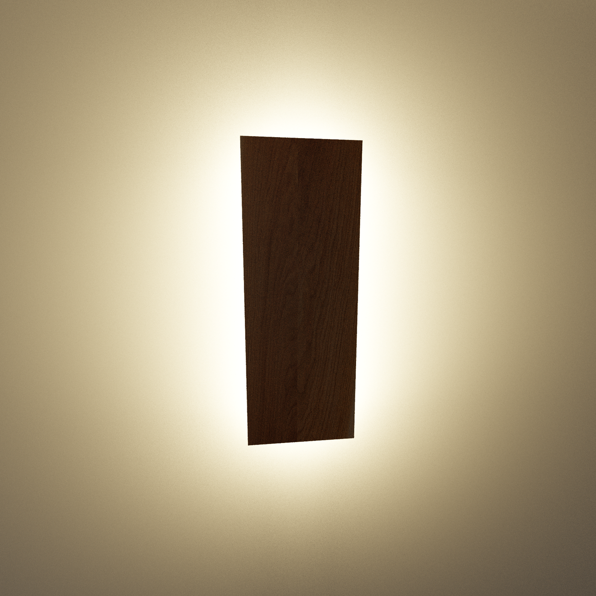 Applique rectangulaire Geissweg éclairage indirect