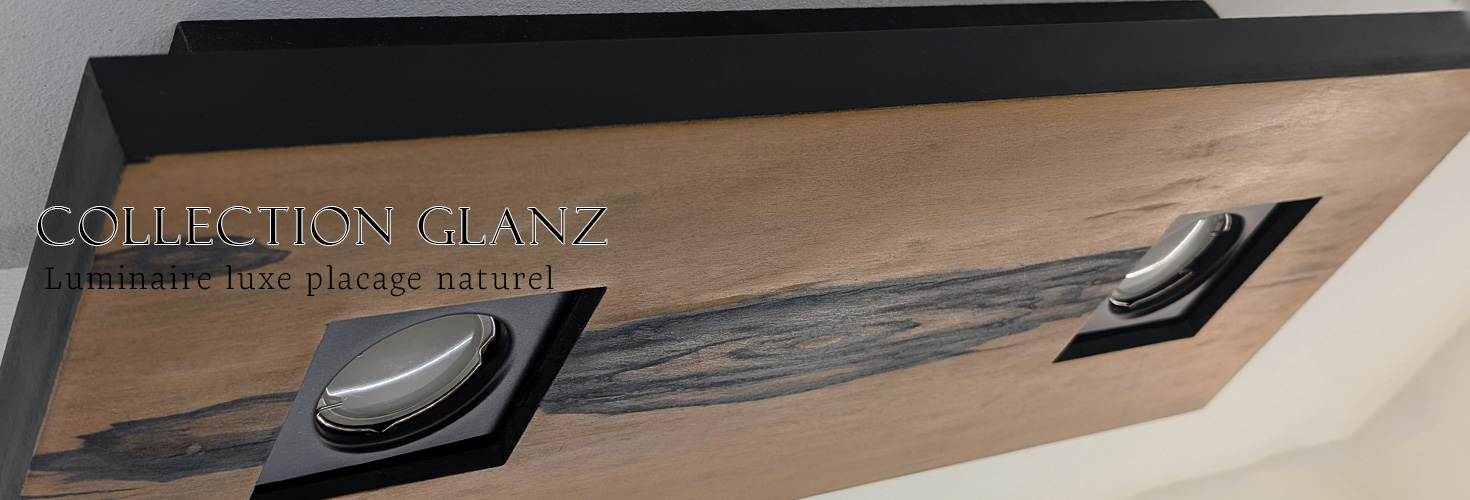 Collection Glanz, luminaires de luxe