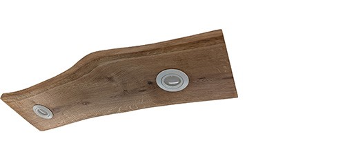 Modèle 80 cm avec 2 spots blancs