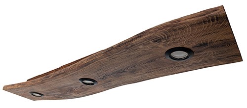 Modèle 116 cm avec 3 spots noirs (+150 €)