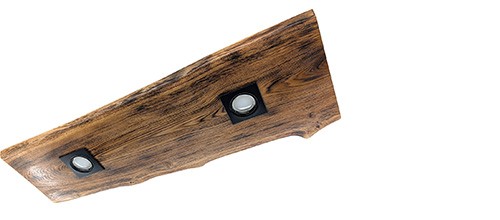 Modèle 80 cm avec 2 spots noirs