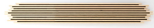 220 x 30,5 cm (+/- 4mm)