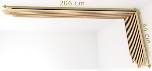Lamina Eck 206 cm (+598 €)